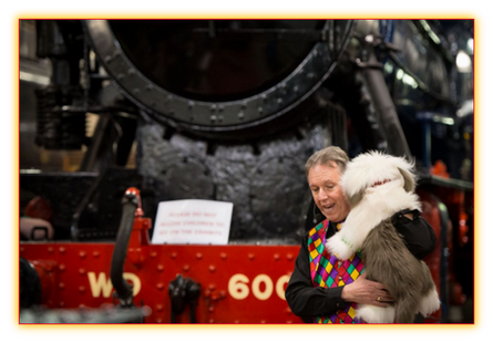 david oakley children's entertainer at severn valley railway